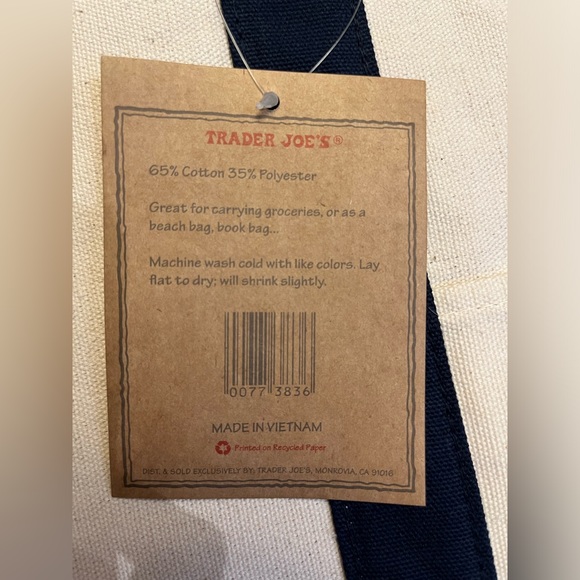 Trader Joe’s Tote - Picture 5 of 5